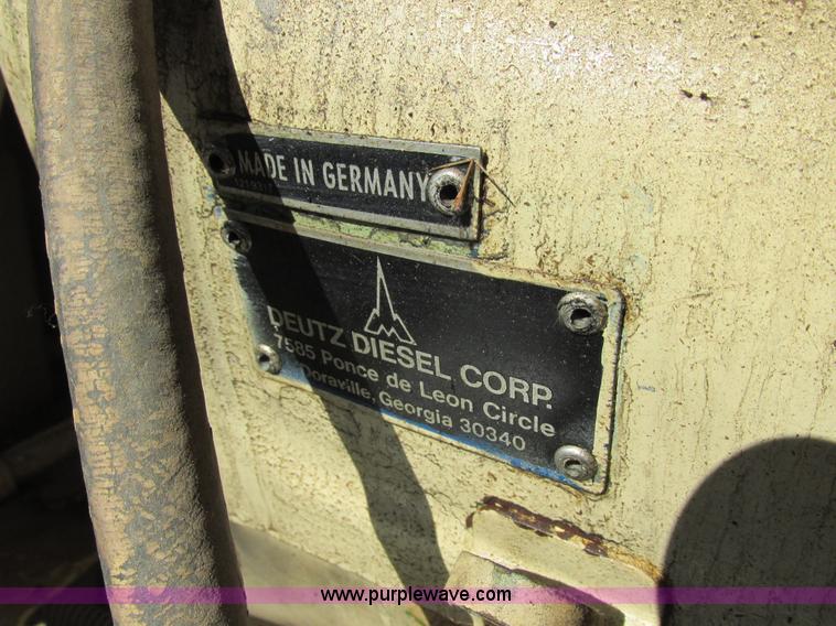 image for item E7413 Ingersoll Rand 175 air compressor