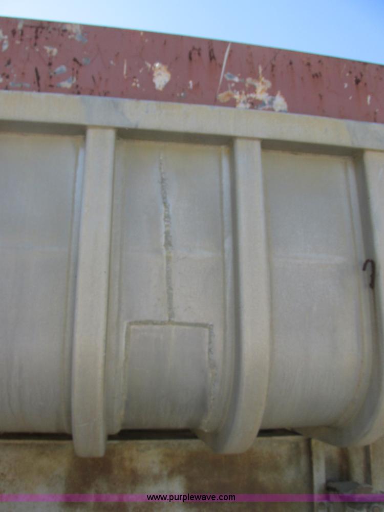 image for item E7420 1966 Fruehauf aluminum dump trailer