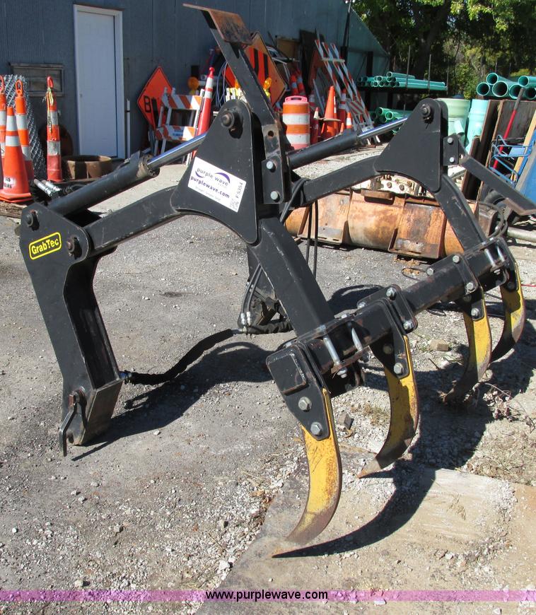 GrabTec GB77 backhoe grapple attachment in Raytown, MO Item F5354