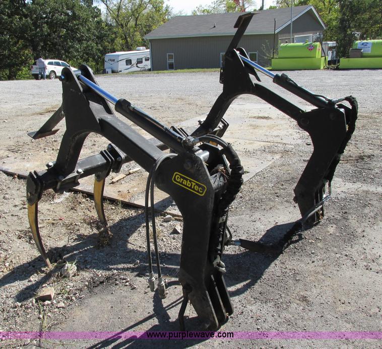 image for item F5354 Grab-Tec GB77 backhoe grapple attachment