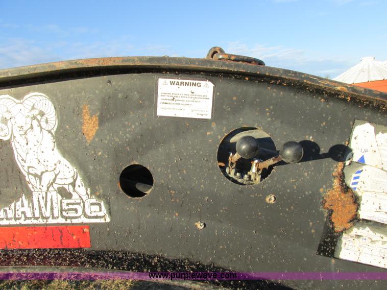 image for item F5359 2002 Fontaine RAM-50-ANGB triple axle lowboy trailer