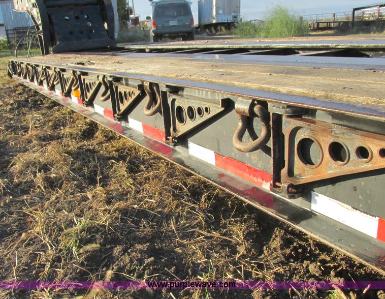 image for item F5359 2002 Fontaine RAM-50-ANGB triple axle lowboy trailer