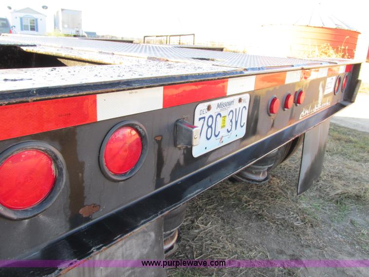 image for item F5359 2002 Fontaine RAM-50-ANGB triple axle lowboy trailer