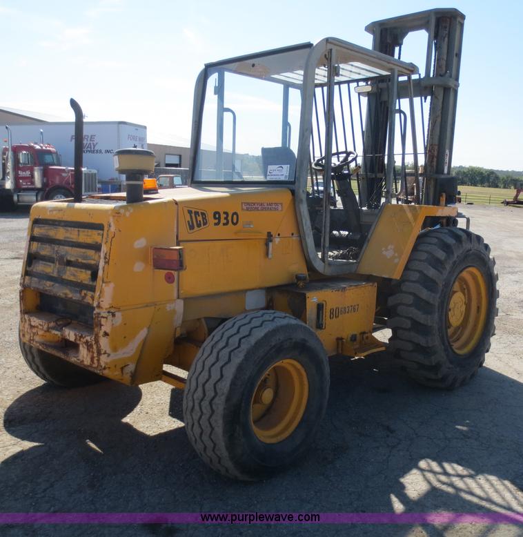 image for item F6725 1997 JCB 930 rough terrain forklift