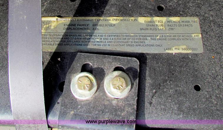 image for item G4276 2011 GM Vortec 3.0L gas power skid