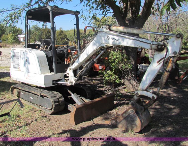 image for item G4305 1996 Bobcat 325 compact excavator