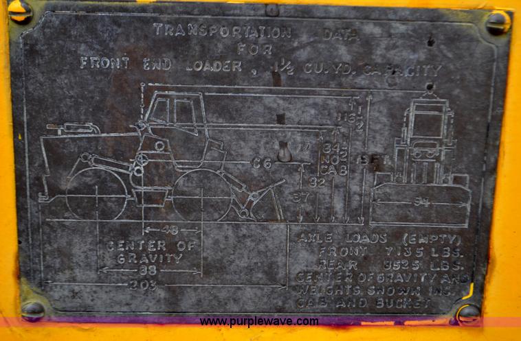 image for item G6182 1963 Trojan wheel loader