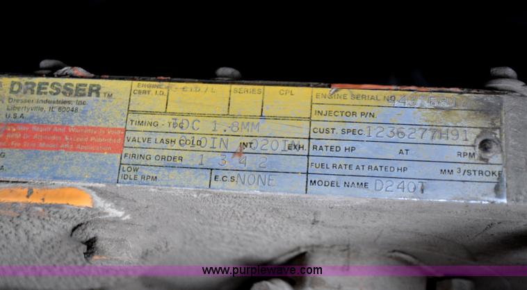 image for item G6183 Dresser 510 wheel loader