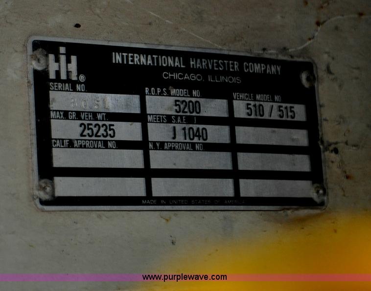 image for item G6183 Dresser 510 wheel loader