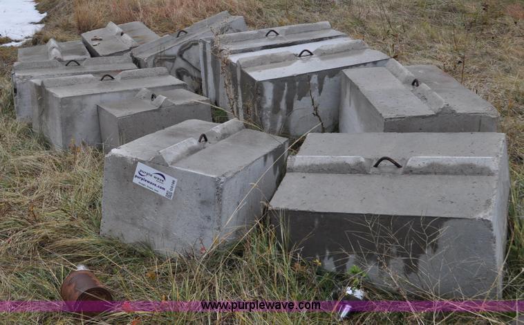 image for item G6186 (11) cement barricades