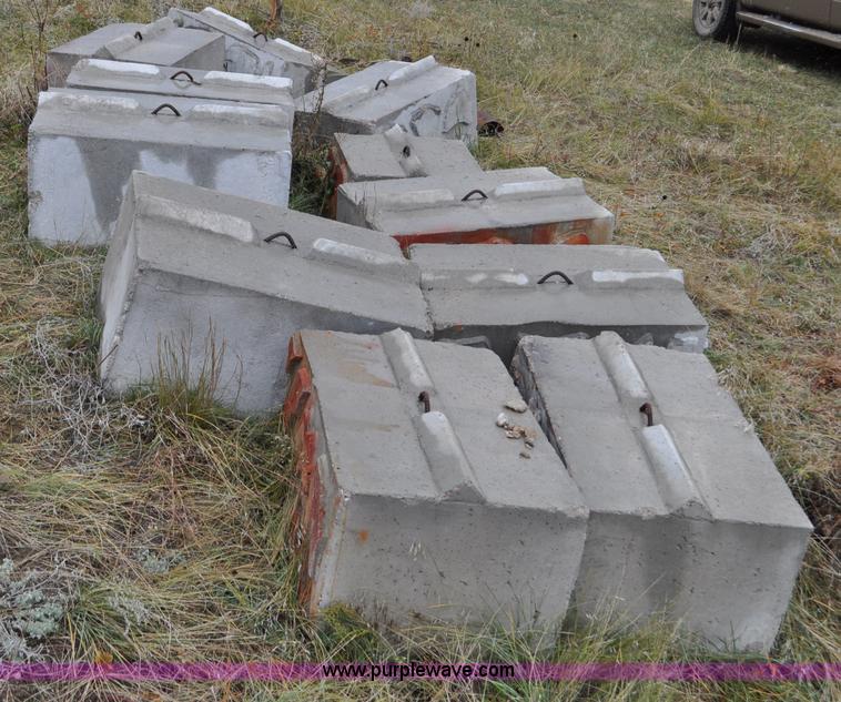 image for item G6186 (11) cement barricades