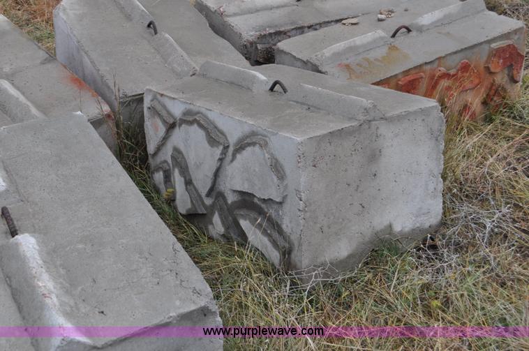 image for item G6186 (11) cement barricades