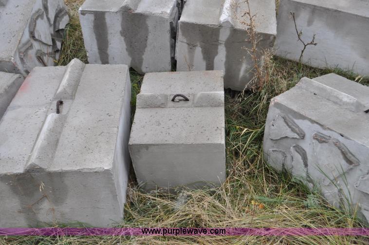 image for item G6186 (11) cement barricades