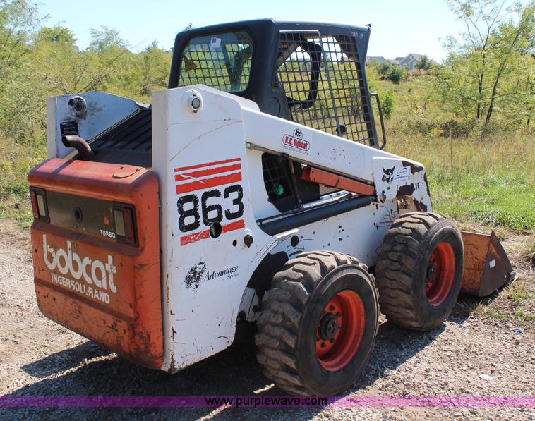 image for item H6801 2002 Bobcat 863 G series skid steer