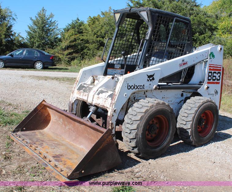 image for item H6801 2002 Bobcat 863 G series skid steer