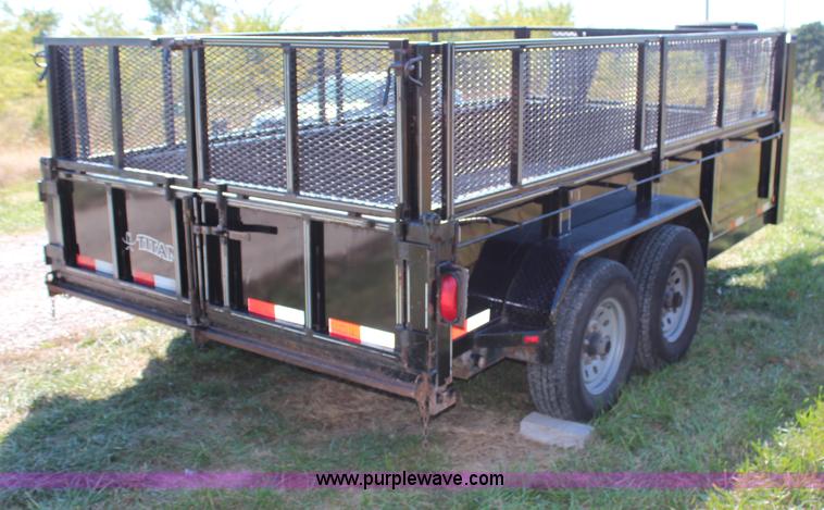image for item H6802 2007 Titan gooseneck dump trailer