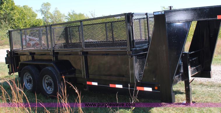 image for item H6802 2007 Titan gooseneck dump trailer