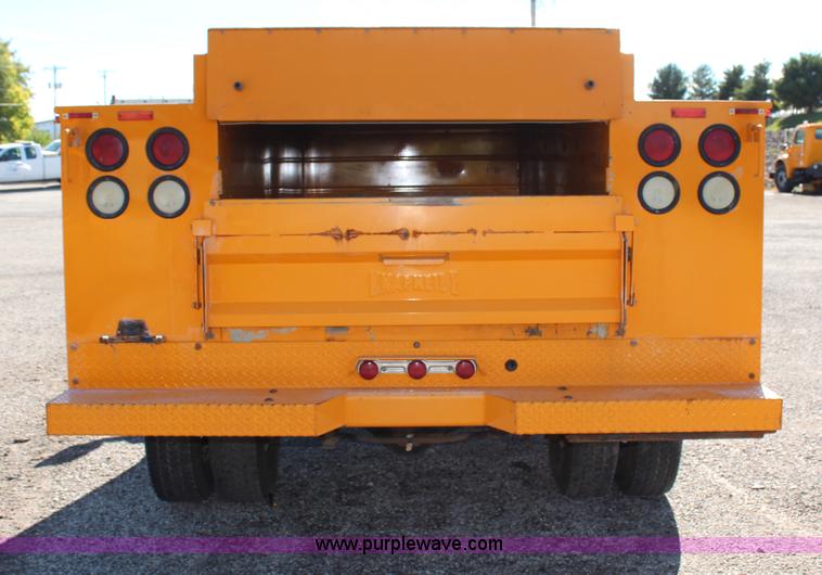 image for item H6810 2002 Dodge Ram 3500 utility truck