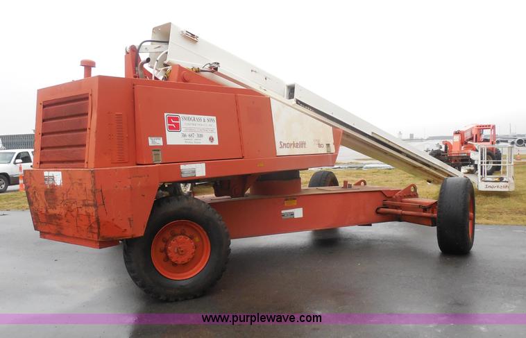 image for item I1263 1990 Snorkel TB-A80R boom lift