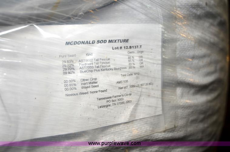 image for item A4950 2,000 lbs bag of fescue seed mixture