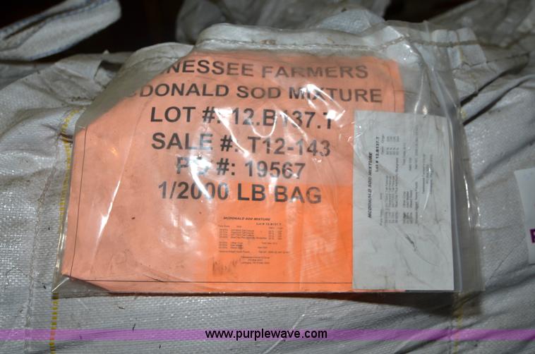 image for item A4951 2,000 lbs bag of fescue seed mixture
