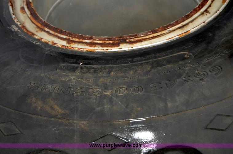 image for item A4954 (2) Goodyear Terra-Tire floatation wheel and tire