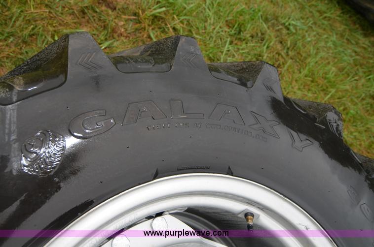image for item A4955 (2) Galaxy 380/85R24 AgMaster radial 850 wheels and tires