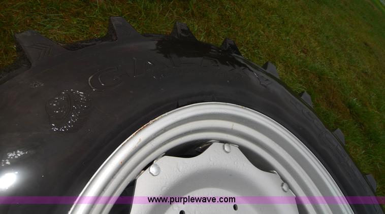 image for item A4956 (2) Galaxy 460/85R34 AgMaster radial 850 wheels and tires