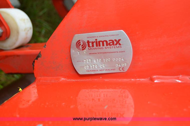 image for item A4958 2009 Trimax Pegasus S3 20' finish mower