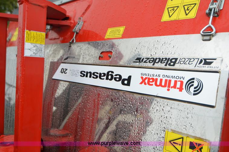 image for item A4958 2009 Trimax Pegasus S3 20' finish mower