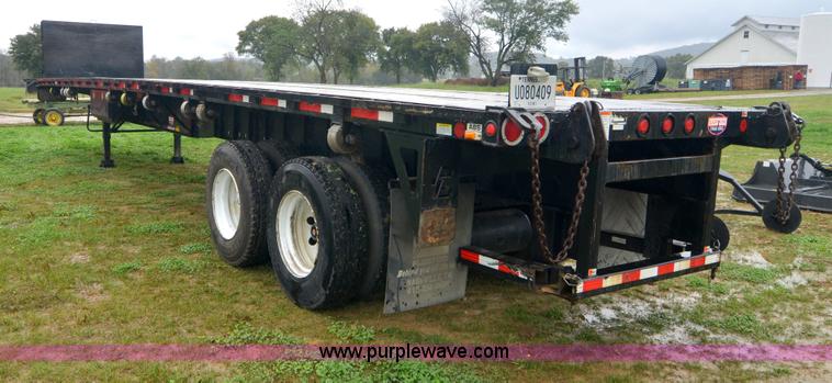 image for item A4976 2006 Lufkin FL-II 46' flatbed trailer