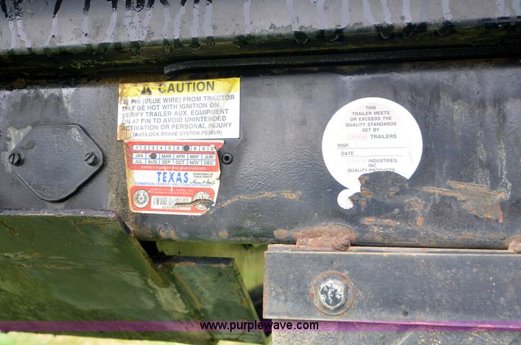 image for item A4976 2006 Lufkin FL-II 46' flatbed trailer