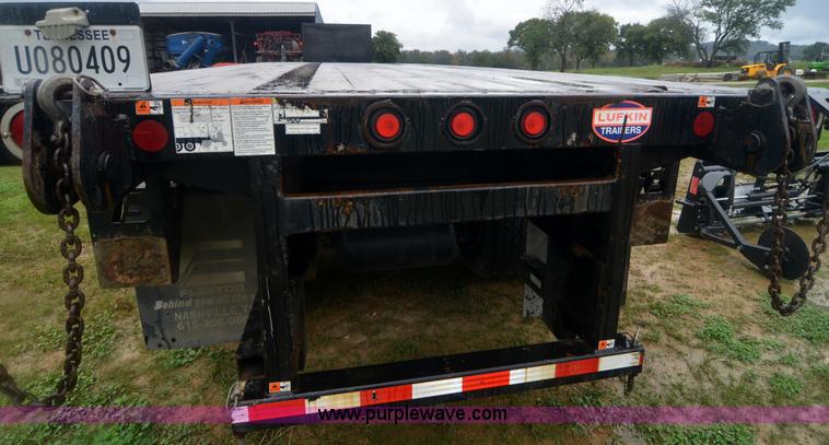 image for item A4976 2006 Lufkin FL-II 46' flatbed trailer