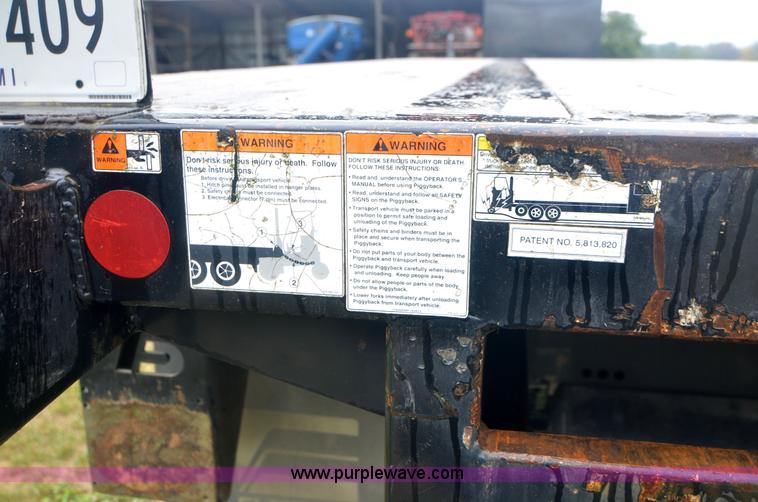 image for item A4976 2006 Lufkin FL-II 46' flatbed trailer
