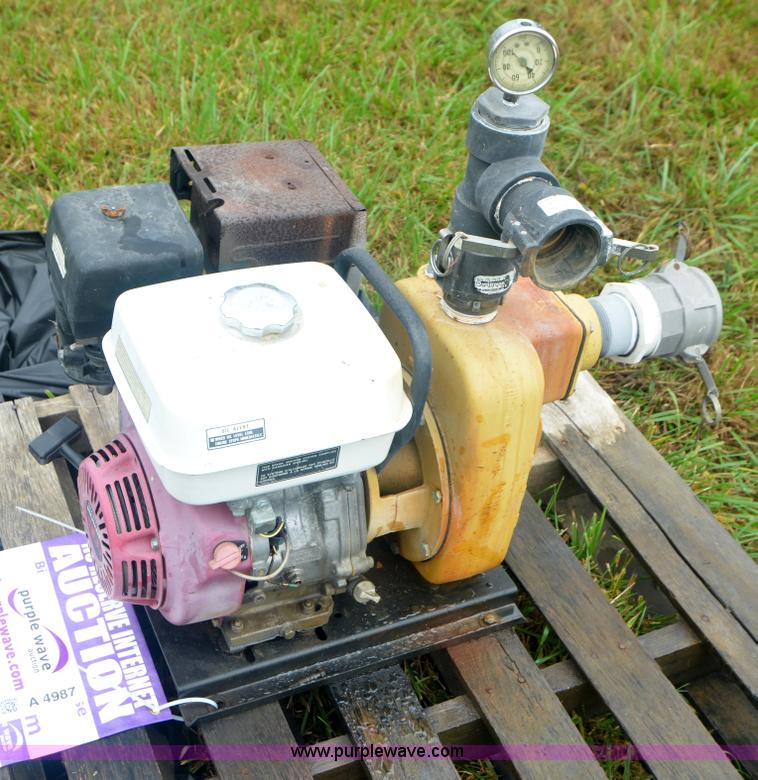 image for item A4987 Honda GX270 9 HP water pump