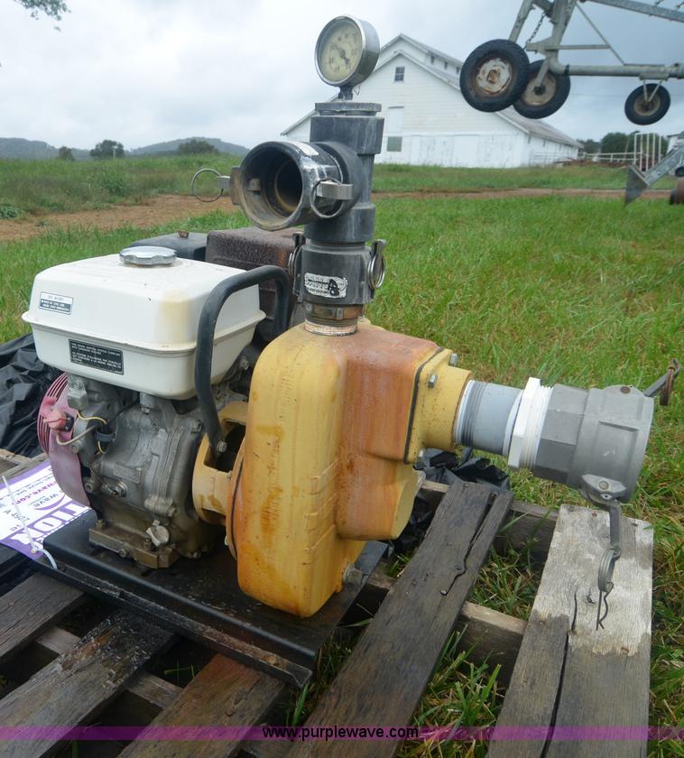 image for item A4987 Honda GX270 9 HP water pump