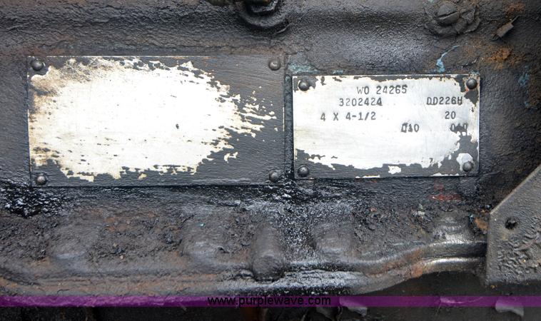 image for item A4989 Portable water pump