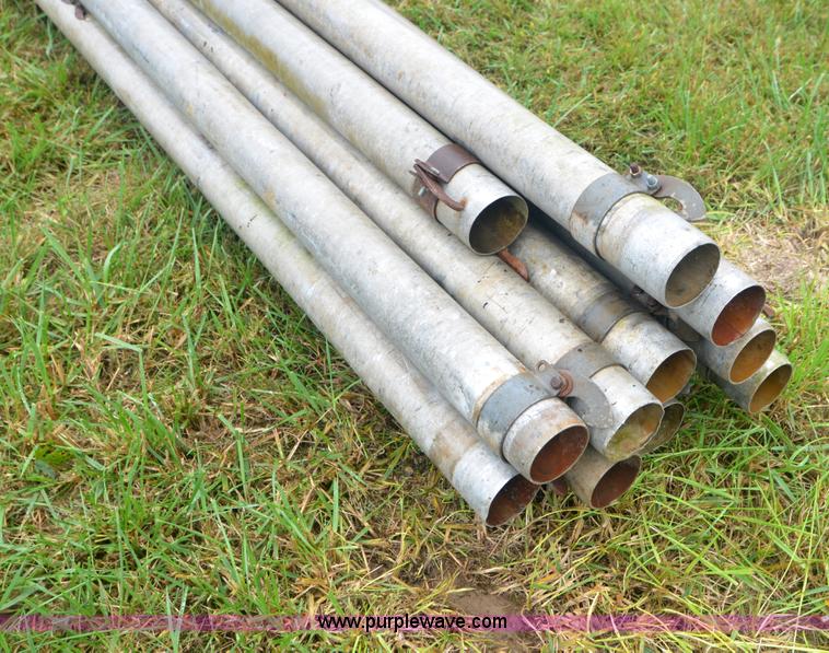 image for item A4993 (12) 30'L x 4" diameter irrigation pipe