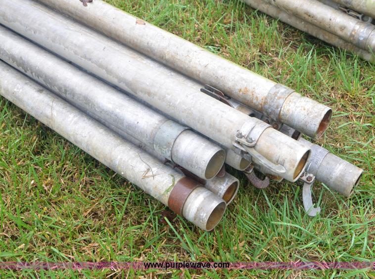 image for item A4994 (11) 30'L x 4" diameter irrigation pipe