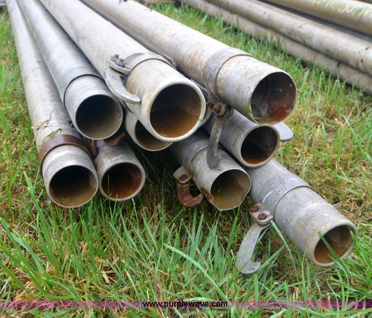 image for item A4994 (11) 30'L x 4" diameter irrigation pipe