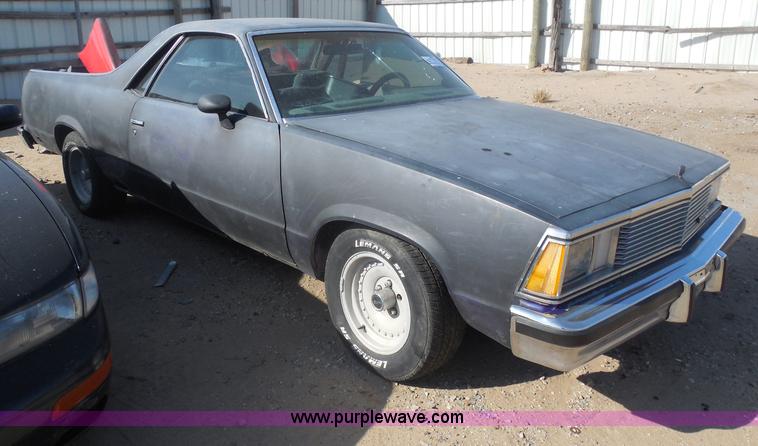 image for item I1279 1980 Chevrolet El Camino