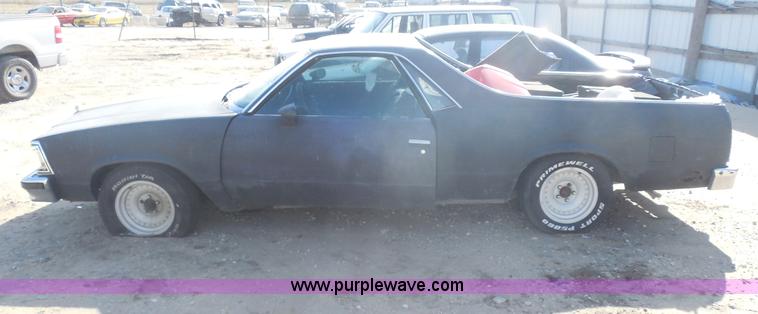 image for item I1279 1980 Chevrolet El Camino