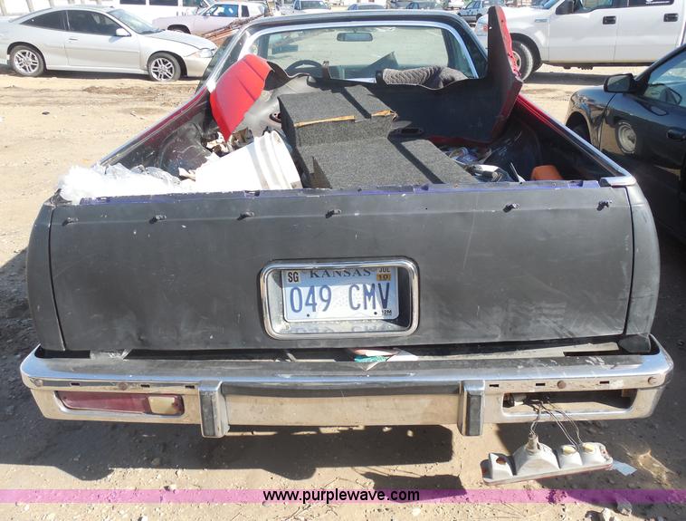 image for item I1279 1980 Chevrolet El Camino