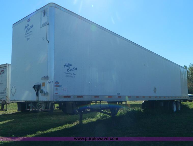 image for item D6040 2007 Utility dry van trailer