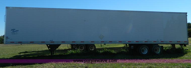 image for item D6040 2007 Utility dry van trailer