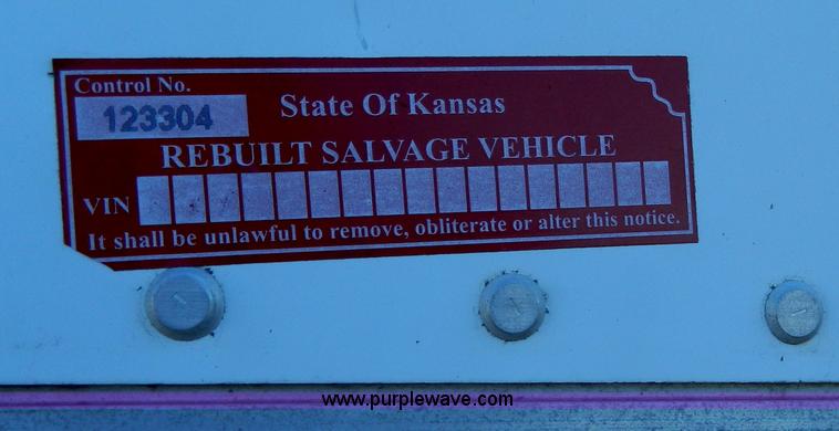 image for item D6040 2007 Utility dry van trailer