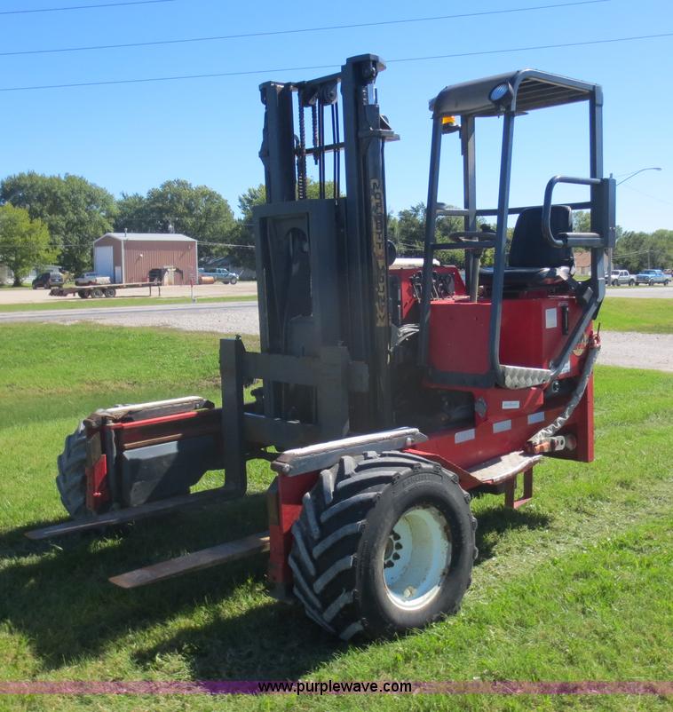 image for item F6691 2003 Moffett M5500P truck mounted forklift