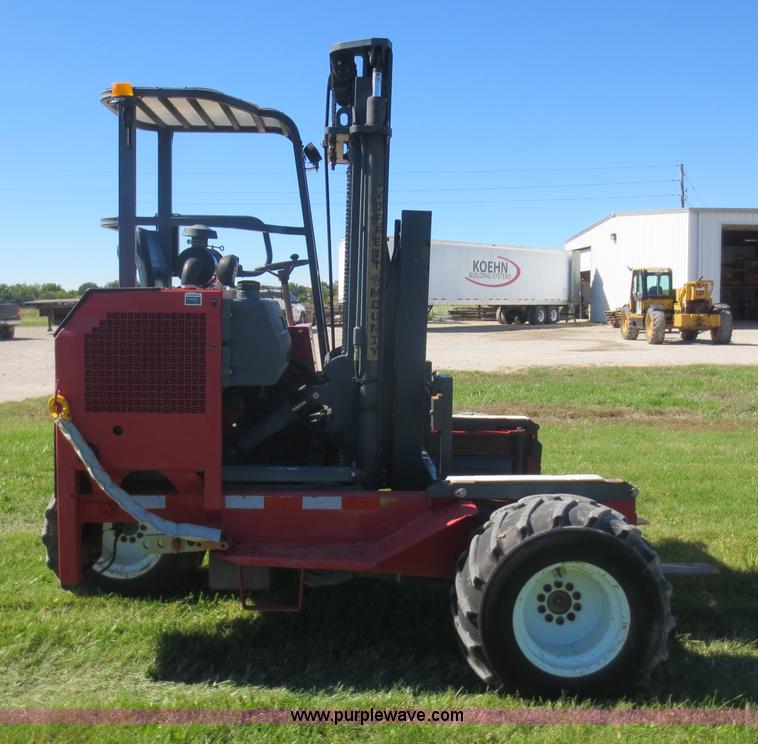image for item F6691 2003 Moffett M5500P truck mounted forklift