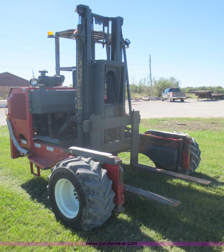 image for item F6691 2003 Moffett M5500P truck mounted forklift