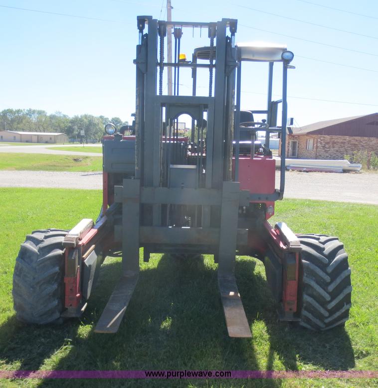 image for item F6691 2003 Moffett M5500P truck mounted forklift